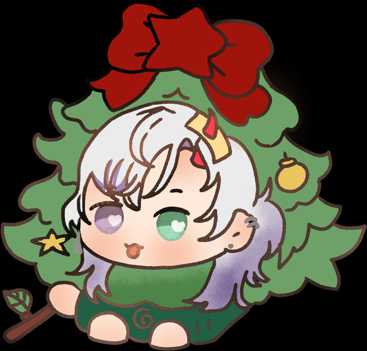 Christmas Tree Sticker